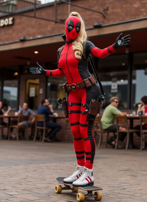 Lady Deadpool - Flux1.D Realistic & Comics by Goku_8888 on Tensor.Art