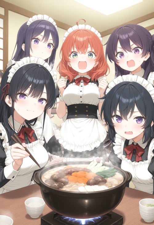 nabe / pot / お鍋 / 土鍋 by nnk245 on Tensor.Art