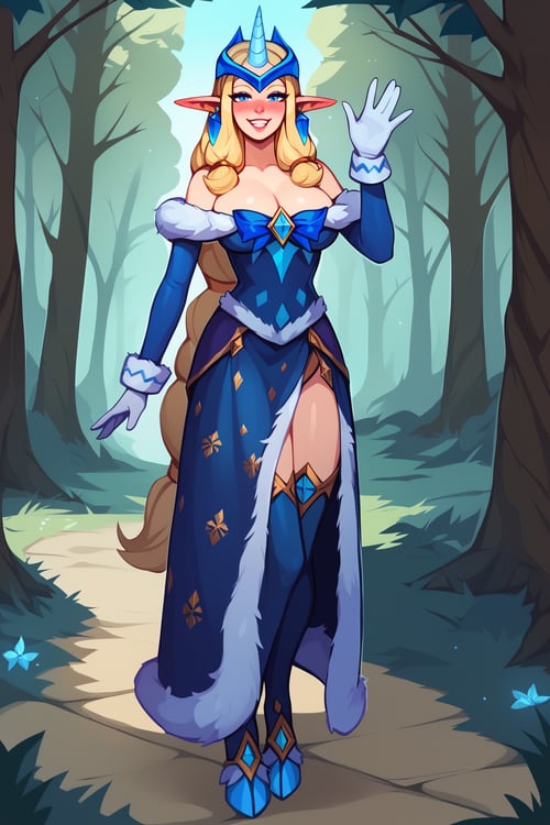 Winter Wonder Soraka (League of Legends) - COMMISS by KillerUwU13_AI on Tensor.Art