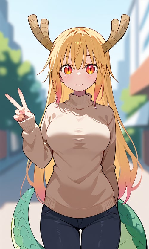 Tohru - (Kobayashi-san Chi No Maid Dragon) Pony by ShadowxArt on Tensor.Art