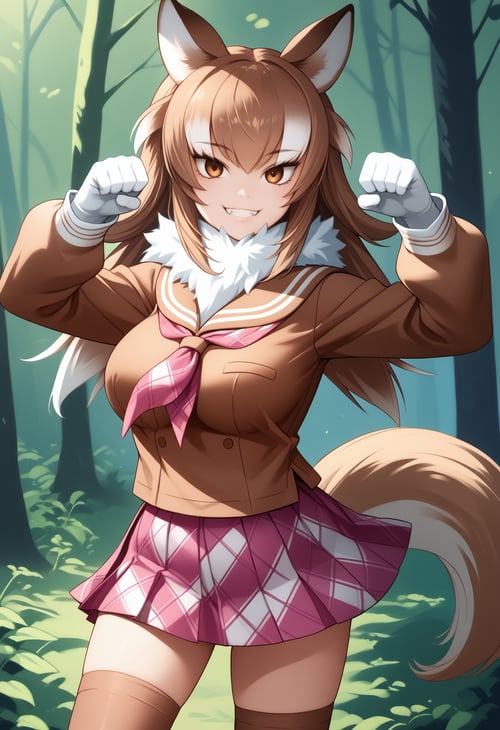 Japanese Wolf (Kemono Friends) - JustTNP by GleamingBlue on Tensor.Art