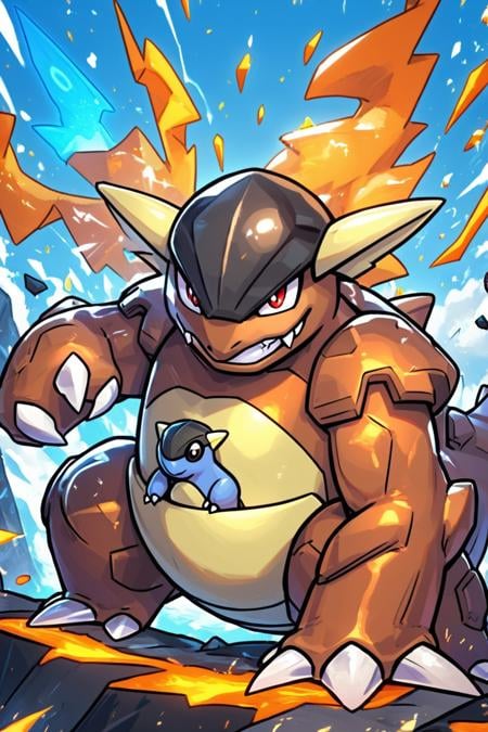 Kangaskhan: Parent Pokemon | ガルーラ (Pokedex #0115)  by bobig3 on Tensor.Art