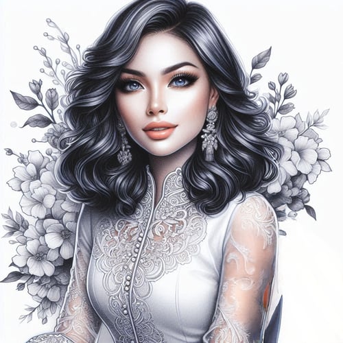 5d color pencil by Ann Rin on Tensor.Art