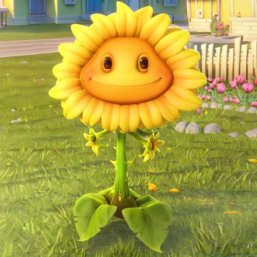 Sunflower - PVZ GW / Plants vs. Zombies Garden War by Eny5000 on Tensor.Art