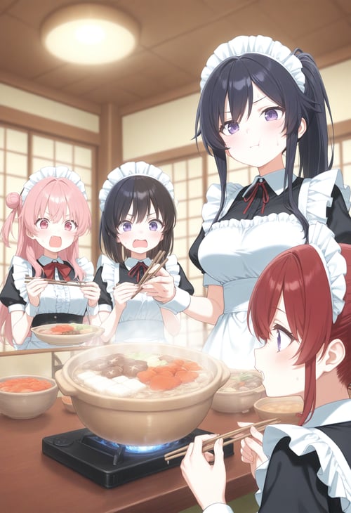 nabe / pot / お鍋 / 土鍋 by nnk245 on Tensor.Art