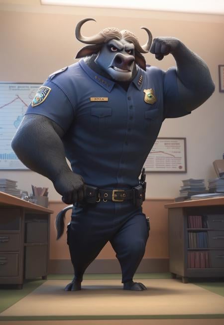 Chief Bogo (Zootopia) by user_720431629750874608 on Tensor.Art
