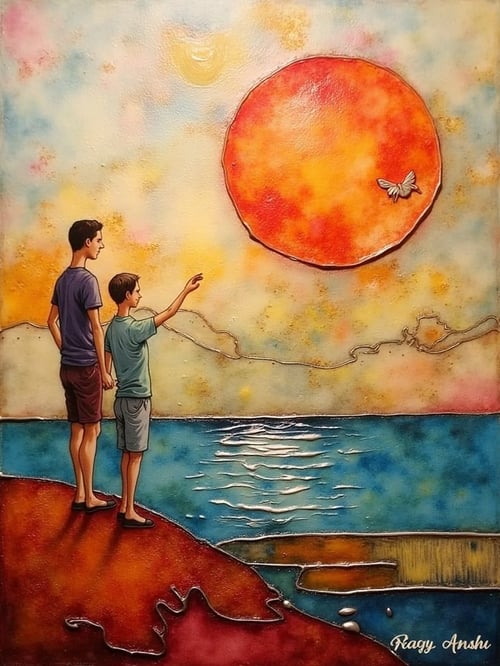 Encaustic  by MyraReed on Tensor.Art