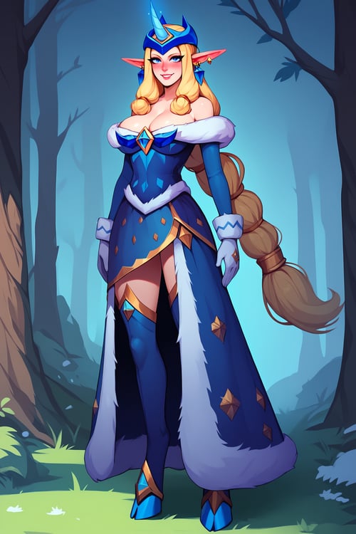 Winter Wonder Soraka (League of Legends) - COMMISS by KillerUwU13_AI on Tensor.Art