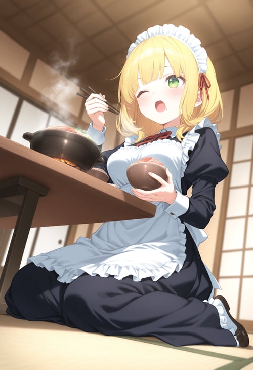 nabe / pot / お鍋 / 土鍋 by nnk245 on Tensor.Art