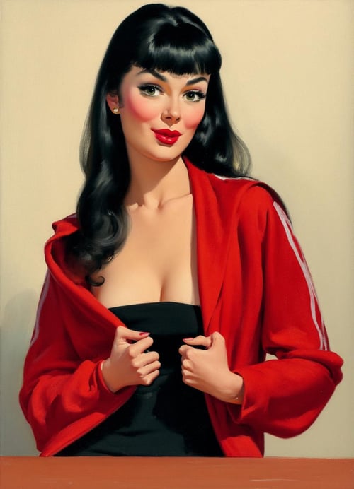 Gil Elvgren Style [by knowsnose] by MacrossManiac on Tensor.Art