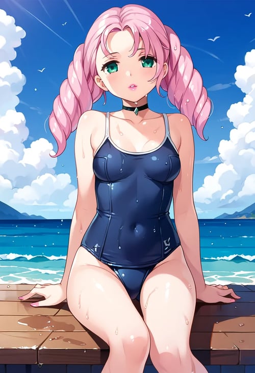 マリアンヌ (Marianne) [Valkyrie Drive Mermaid] - Pony by Squ1zzles on Tensor.Art