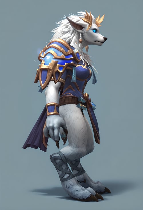 Hydromïel Worgen Form (OC) - World of Warcraft [SDXL Pony] by interfusor on Tensor.Art