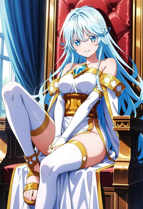 Elfaria Albis Serfort (Tsue to Tsurugi no Wistoria by Ttan on Tensor.Art