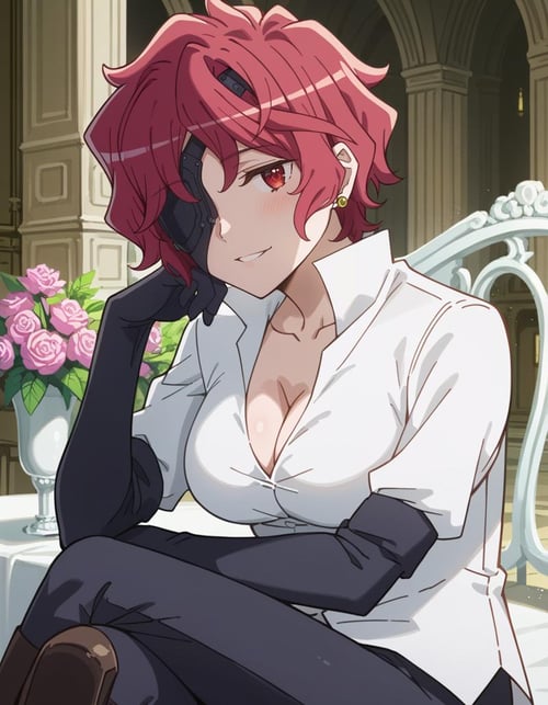 Hephaistos / Hephaestus ヘファイストス (DanMachi) by Ttan on Tensor.Art
