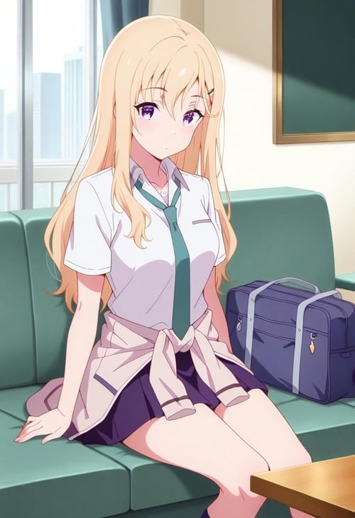 Ayase Saki (Days with My Stepsister) by Ttan on Tensor.Art