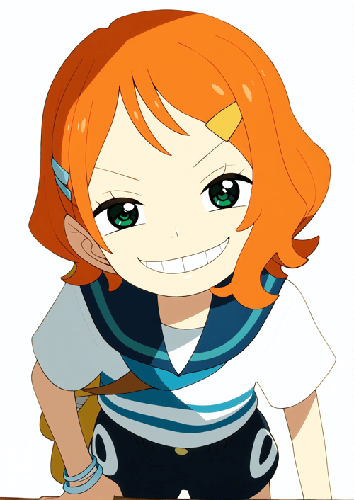 Nami's Fan Girl, one piece fan (fijota) by Real Anime on Tensor.Art