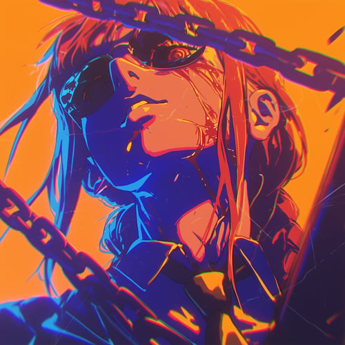 Orange theme by Anime journey on Tensor.Art