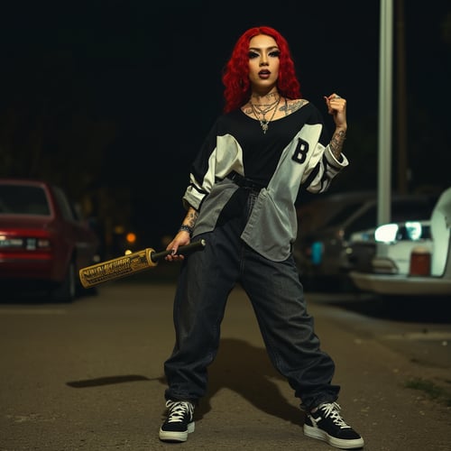Urban Style: Cholas&Chicanas Girls by Grm80 on Tensor.Art