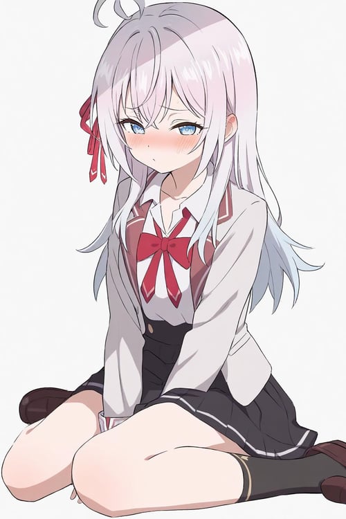 Character：艾莉 | 九条アリサ | 九条艾莉莎 | 邻桌艾莉同学【SDXL】 by Wenaka on Tensor.Art