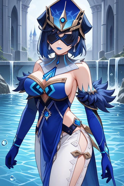 Mirror Maiden Outfit | Genshin Impact by Sumire Silva on Tensor.Art