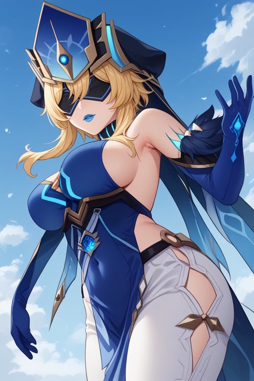 Mirror Maiden Outfit | Genshin Impact by Sumire Silva on Tensor.Art