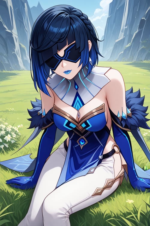Mirror Maiden Outfit | Genshin Impact by Sumire Silva on Tensor.Art