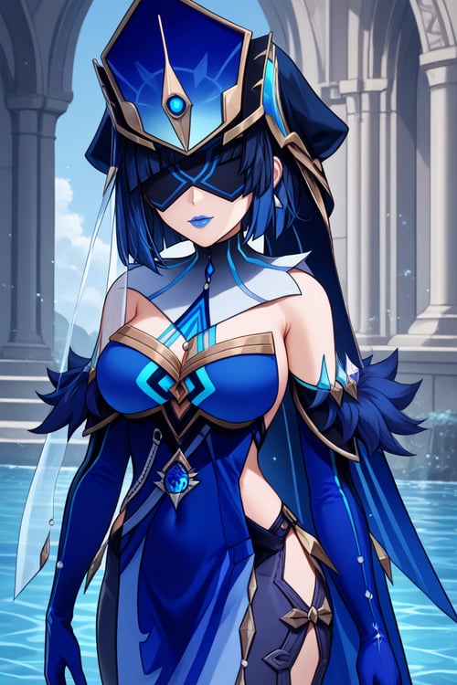 Mirror Maiden Outfit | Genshin Impact by Sumire Silva on Tensor.Art