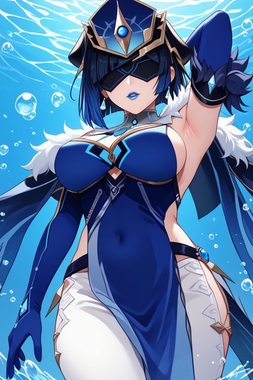 Mirror Maiden Outfit | Genshin Impact by Sumire Silva on Tensor.Art