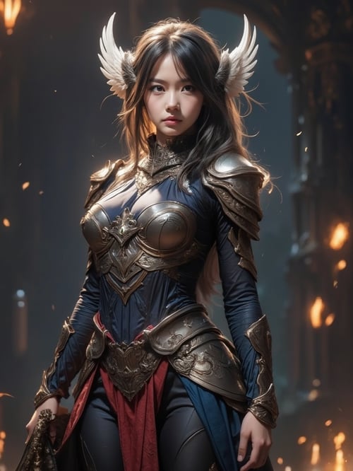 西式铠甲女武神FLUX版 by Azlanbai on Tensor.Art
