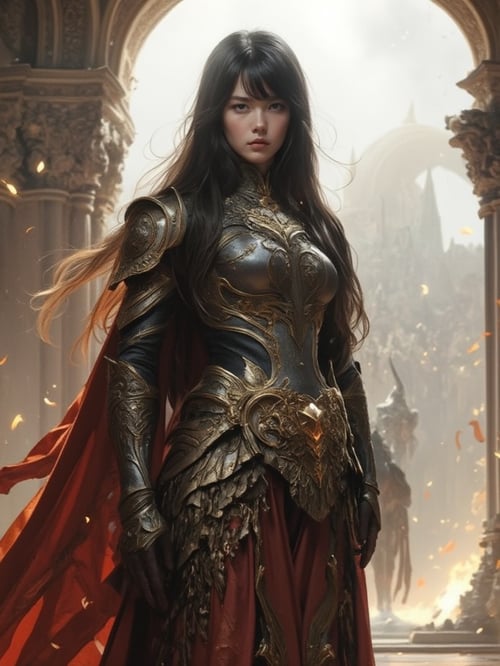 西式铠甲女武神FLUX版 by Azlanbai on Tensor.Art