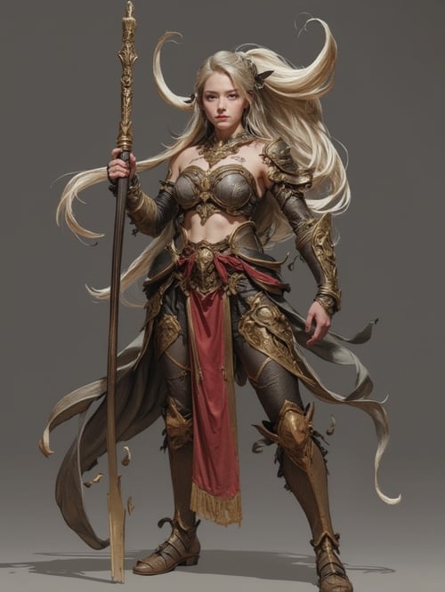 西式铠甲女武神FLUX版 by Azlanbai on Tensor.Art