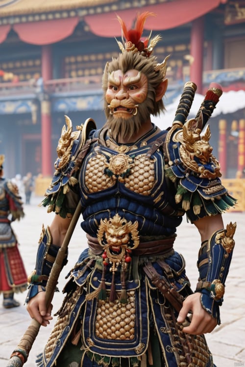 SDXL黑神话悟空真人COS by 空铃画师 on Tensor.Art