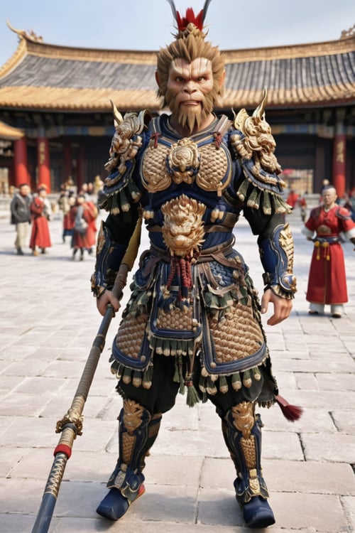 SDXL黑神话悟空真人COS by 空铃画师 on Tensor.Art