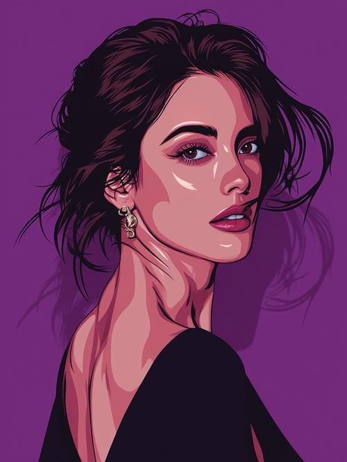 Vector Portrait by Philosophy.AI on Tensor.Art