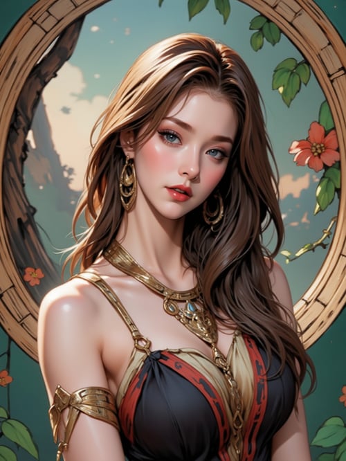 BROWN HAIR GIRL by APOLLONYN on Tensor.Art