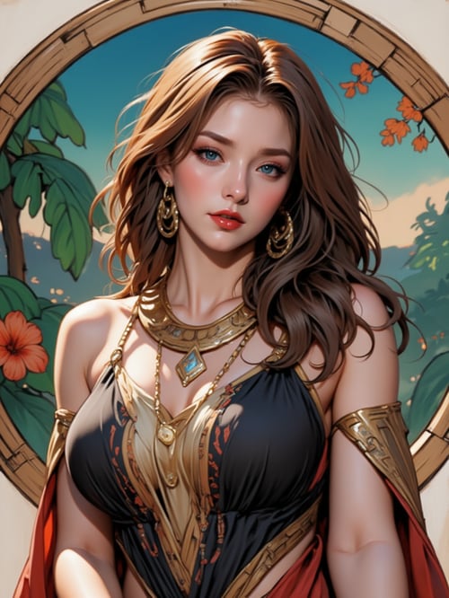 BROWN HAIR GIRL by APOLLONYN on Tensor.Art