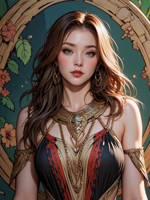 BROWN HAIR GIRL by APOLLONYN on Tensor.Art