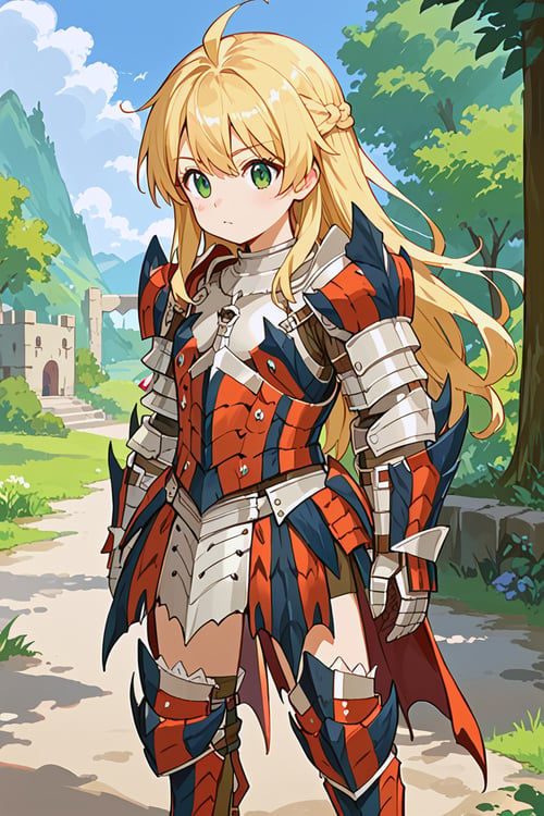 Monster Hunter - Rathalos Female Armor by DaQiao Fanart on Tensor.Art