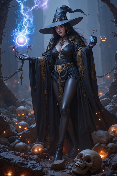万圣节女巫_F.1 by 岳说 on Tensor.Art
