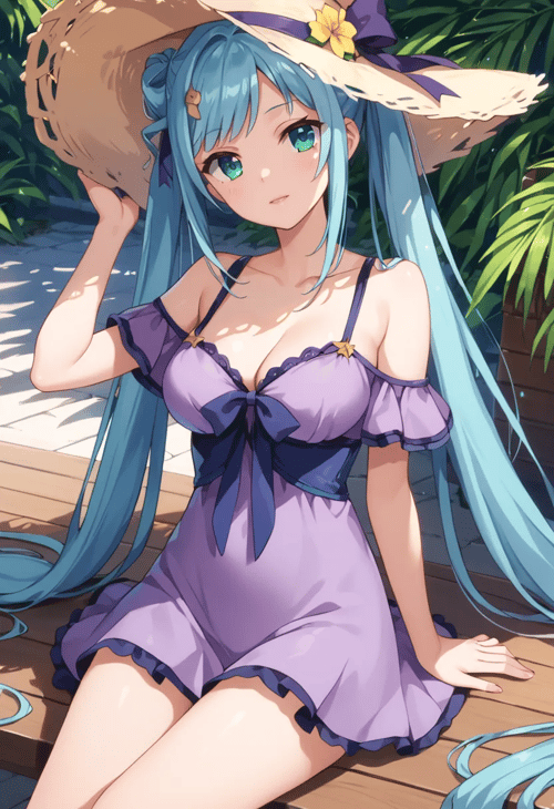 相良百華 (Sagara Momoka) - ヴァルキリードライヴ マーメイド (Valkyrie Drive Mermaid) by Squ1zzles on Tensor.Art