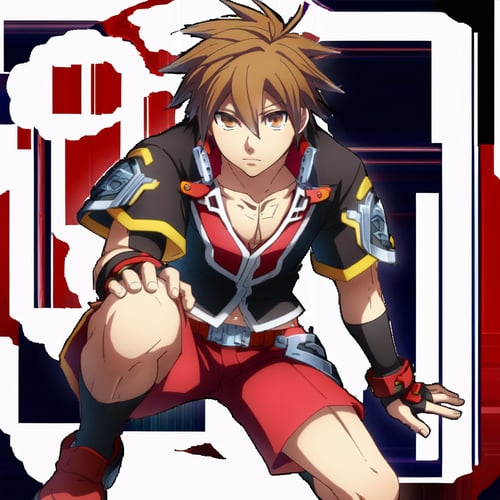 Naoto Kurogane from BlazBlue by GuyleD A.I on Tensor.Art