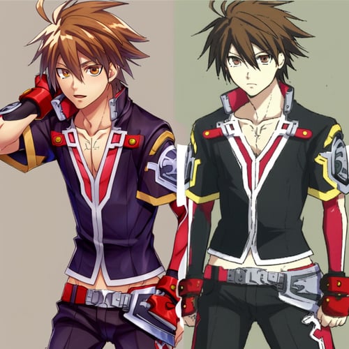 Naoto Kurogane from BlazBlue by GuyleD A.I on Tensor.Art