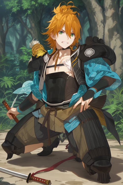 Urashima Kotetsu - Touken Ranbu - [Comission] by 25kkai on Tensor.Art