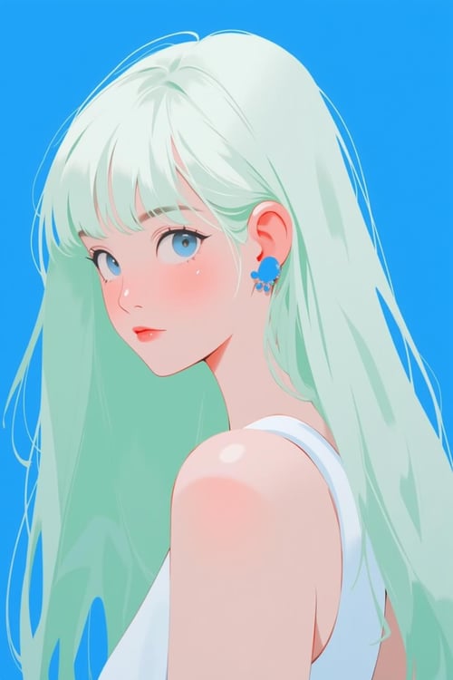 Flat Portrait by lionwill on Tensor.Art