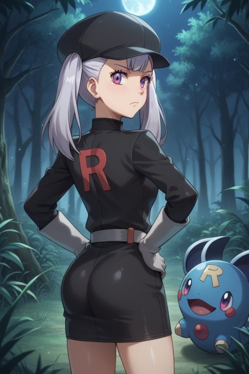 Team Rocket Grunt Outfit | Pokemon by Sumire Silva on Tensor.Art