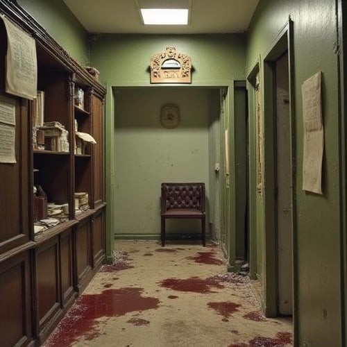 Abandoned Office DX - FLUX.dev by CaptainPollutionTV on Tensor.Art
