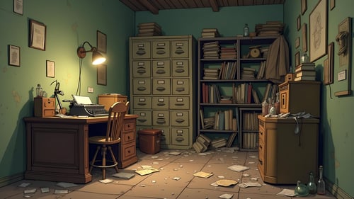 Abandoned Office DX - FLUX.dev by CaptainPollutionTV on Tensor.Art