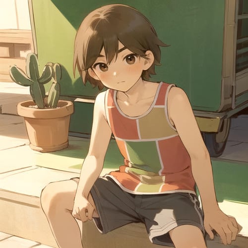 Kel - OMORI by mahou on Tensor.Art