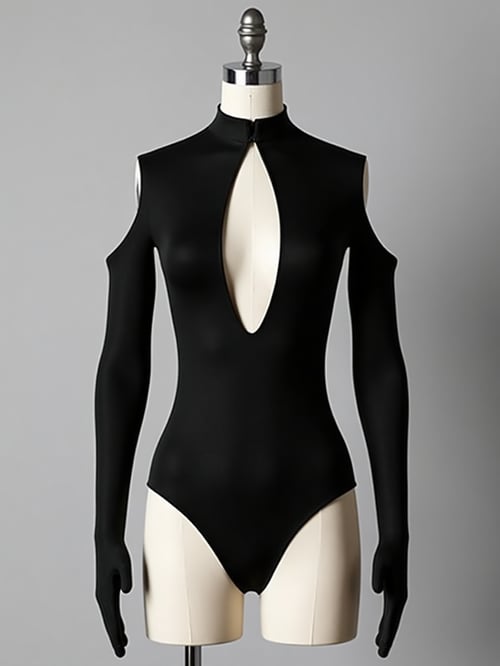 black bodysuit by OHO on Tensor.Art