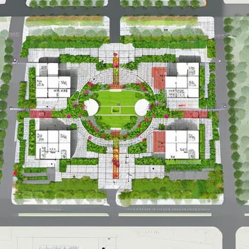 JJ's Drawing- Site Plan by jjhuang on Tensor.Art